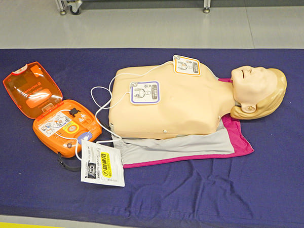 普通救命講習・AED使用訓練
