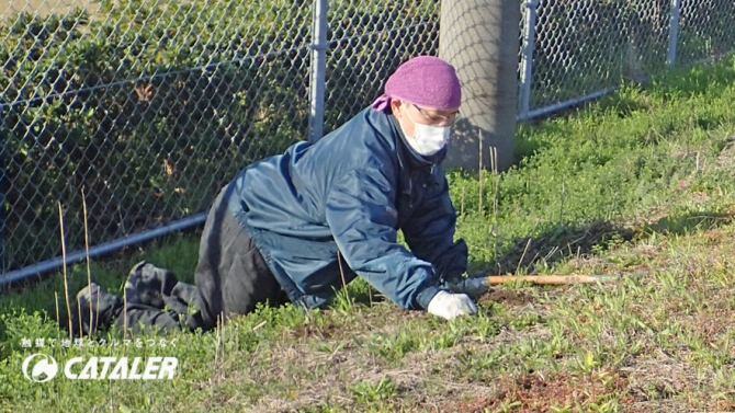 環境美化活動「国道１５０号線沿いの除草」を実施しました